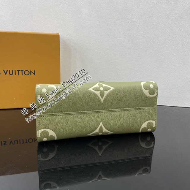 LV路易威登2023专柜新款Onthego小号Tote包 Sac Plat手袋 ydh5260